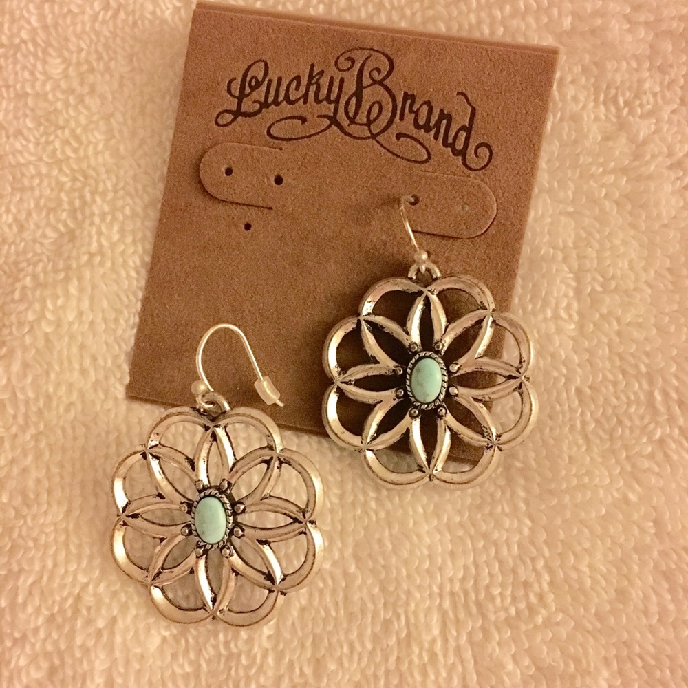 Lucky brand hanging earrings new